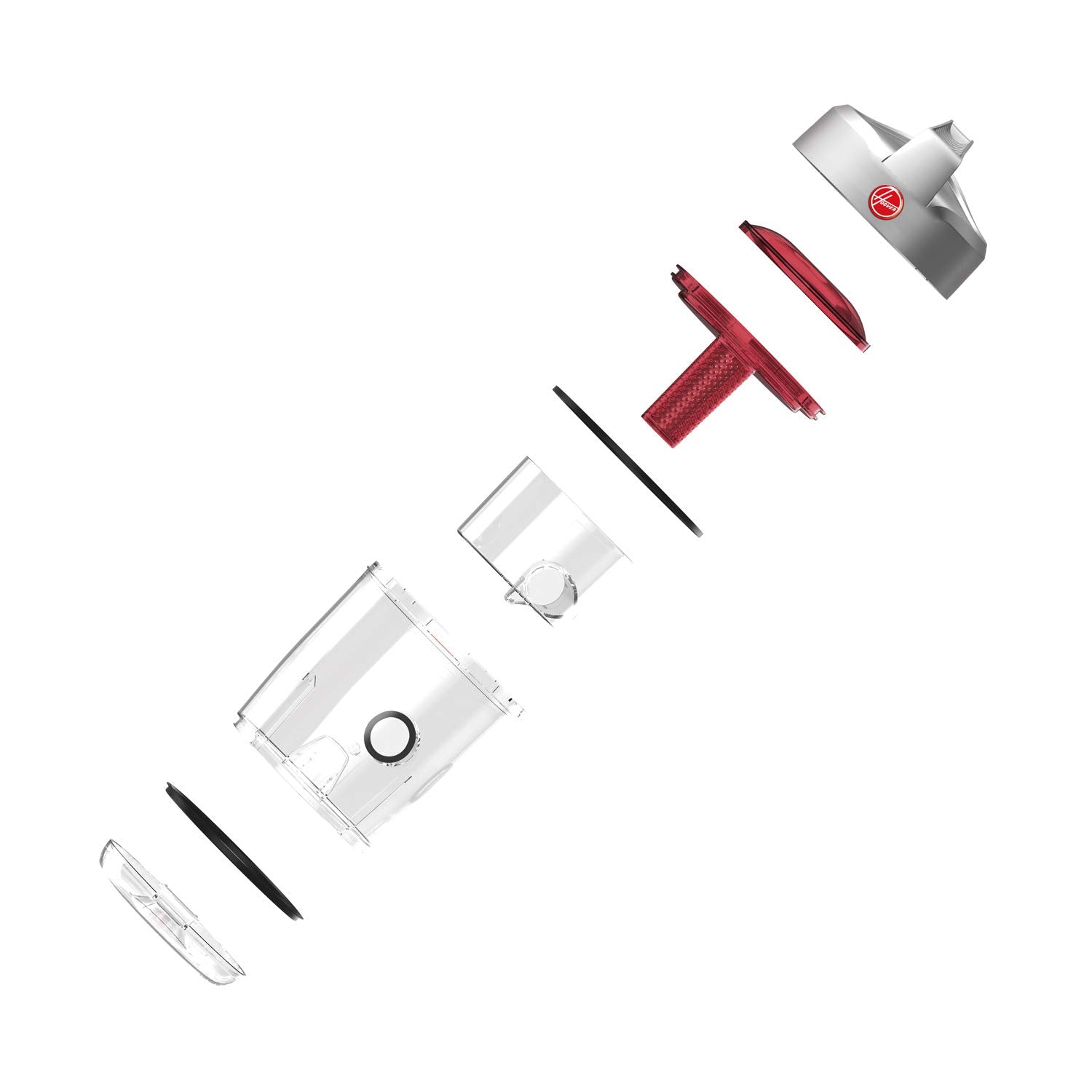 Hoover Power 6 Advanced Vaccum Cleaner Grey-Red 2200W Hoover Power 6 Advanced Vaccum Cleaner Grey-Red 2200W